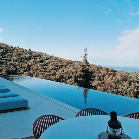 וילה Orama Corfu Karyotikon